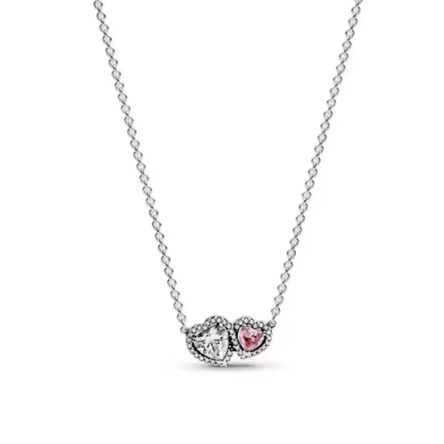 Double Heart Necklace