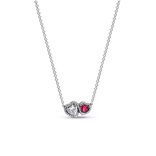 Double Heart Necklace