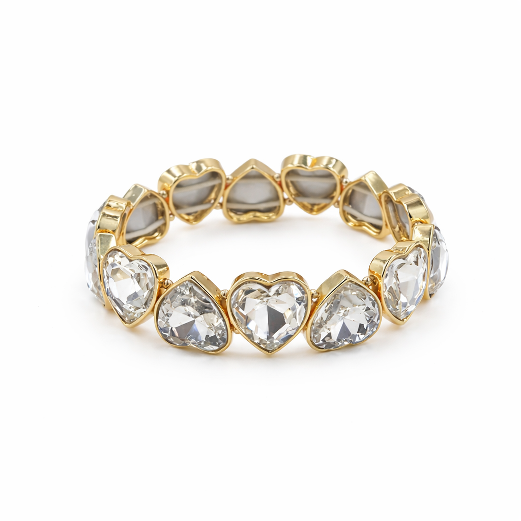 Gold Infinity Hearts Ring