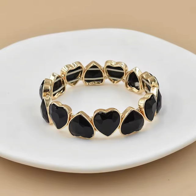 Gold Infinity Hearts Ring
