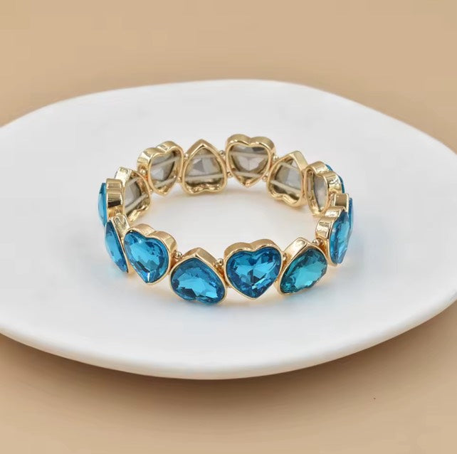 Gold Infinity Hearts Ring