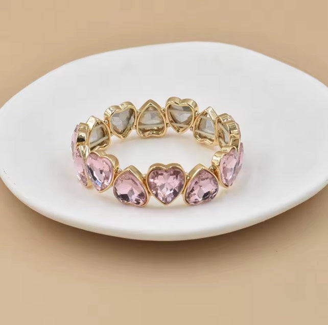 Gold Infinity Hearts Ring