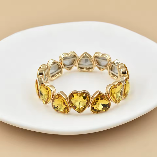 Gold Infinity Hearts Ring